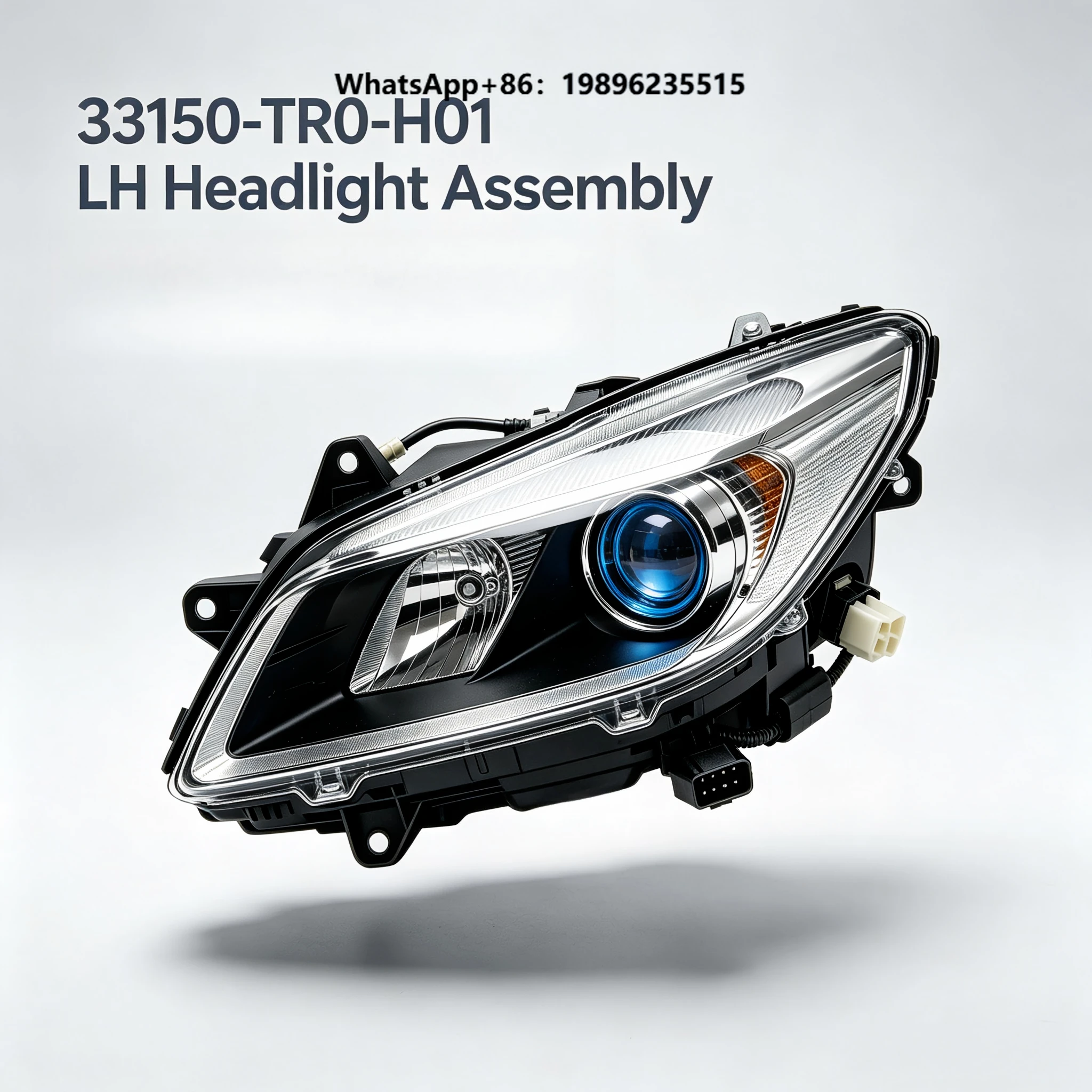 Car Headlight Assembly Non Xenon Headlamp OE 33150-TR0-H01 Auto Front Light Replacement Parts