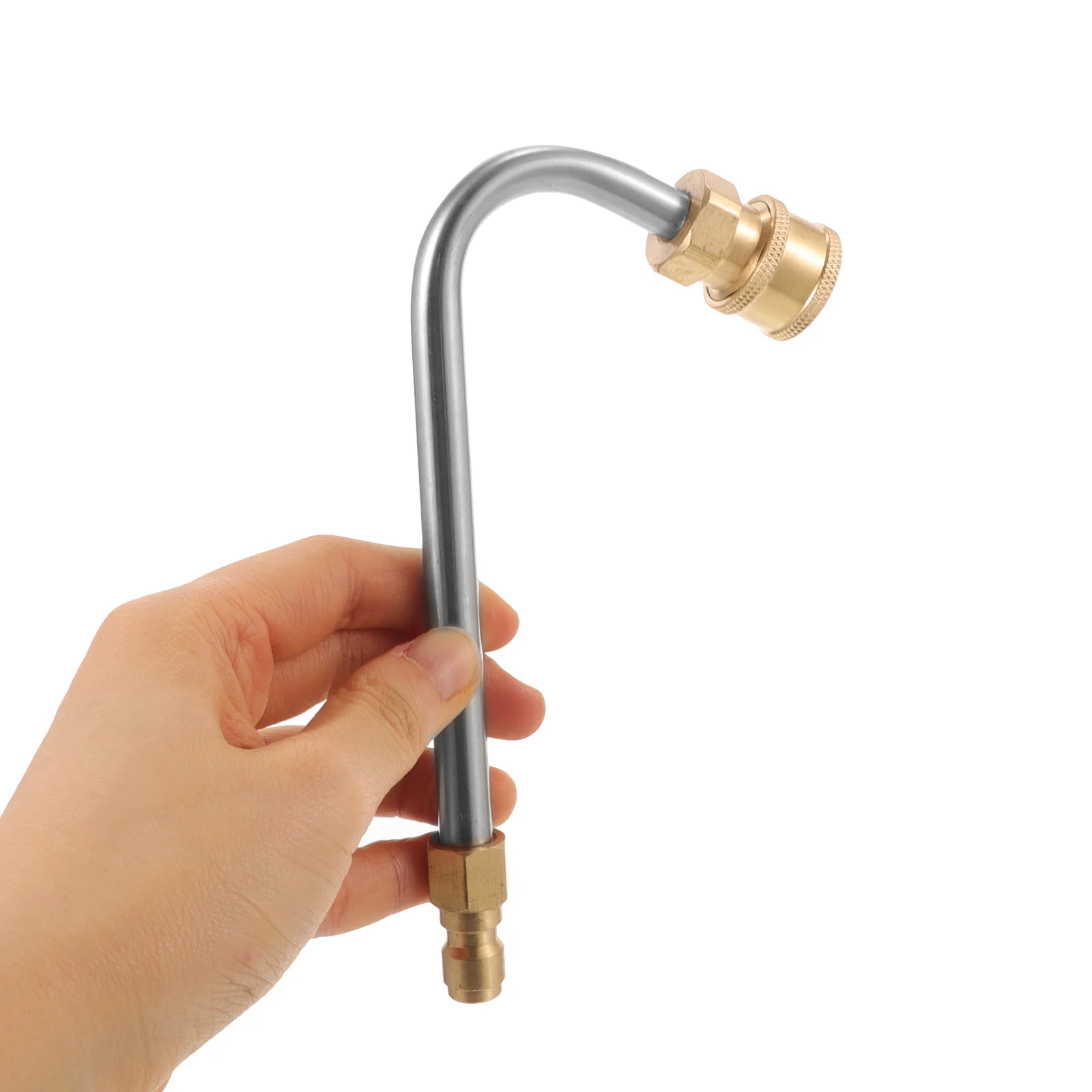 Cleaning Rod Extension Bend for Pressure Washer Pole Wand Power Tool Extender High-pressure Cleaner