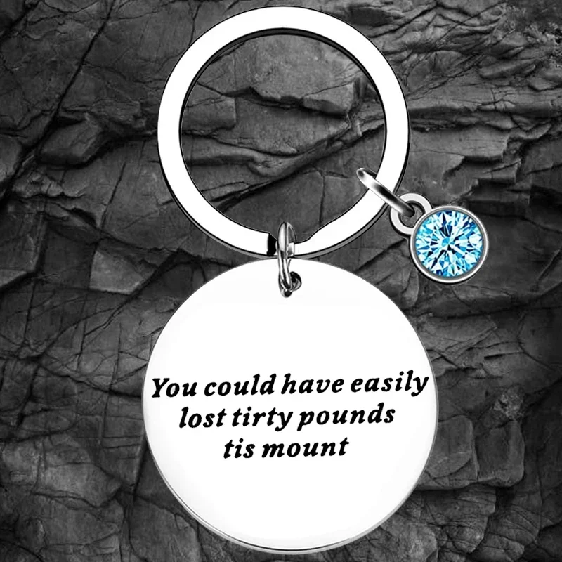 

Weight Loss Keychain Fitness Motivation Gifts Key Rings Funny Jewelry Gift
