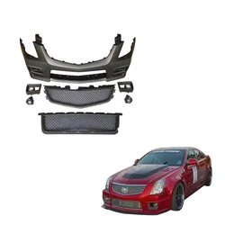 Parti del corpo Auto paraurti anteriore assemblaggio PP plastica 2008-2013 CTS V Style Body kit per Cadillac CTS Bodykit