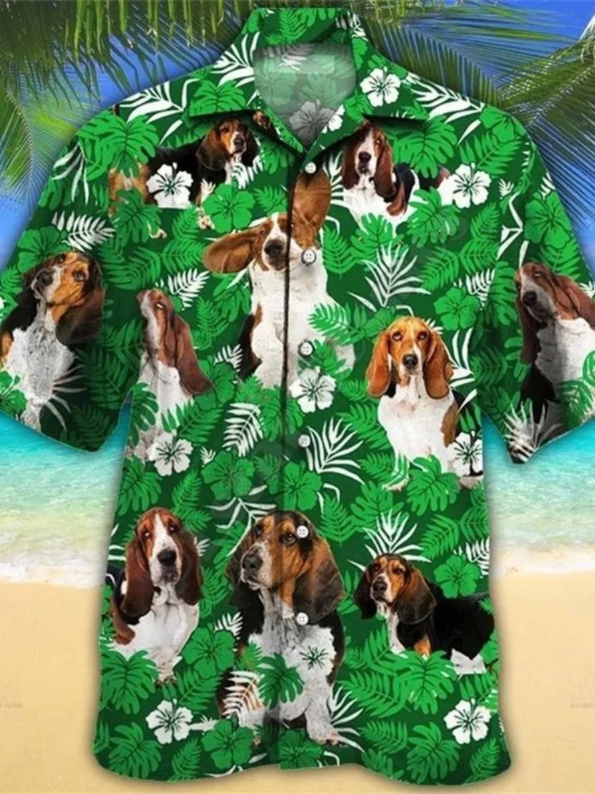 

Comfortable ort Sve irt Collar Print Sli Youthful Polyester Fiber Stand Fit Printed Collar Men's Casual irt
