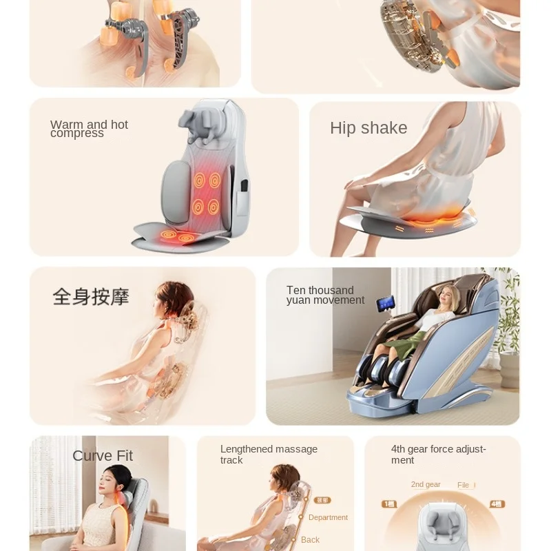 Multi-functional Vibration Cervical Massagers, Kneading Press Shoulder Back Lumbar Massage Cushion,Buttocks Massager Pillow