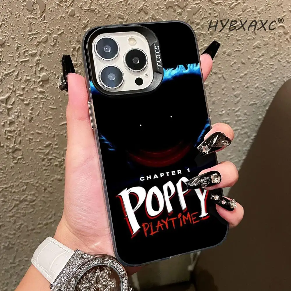 Immagine 3: Cover IMD Horror Huggy W-Wuggy Playtime per iPhone 17 16 15 Pro MAX 14 13 12 16e 15Pro Plus 17Air Silver Shell