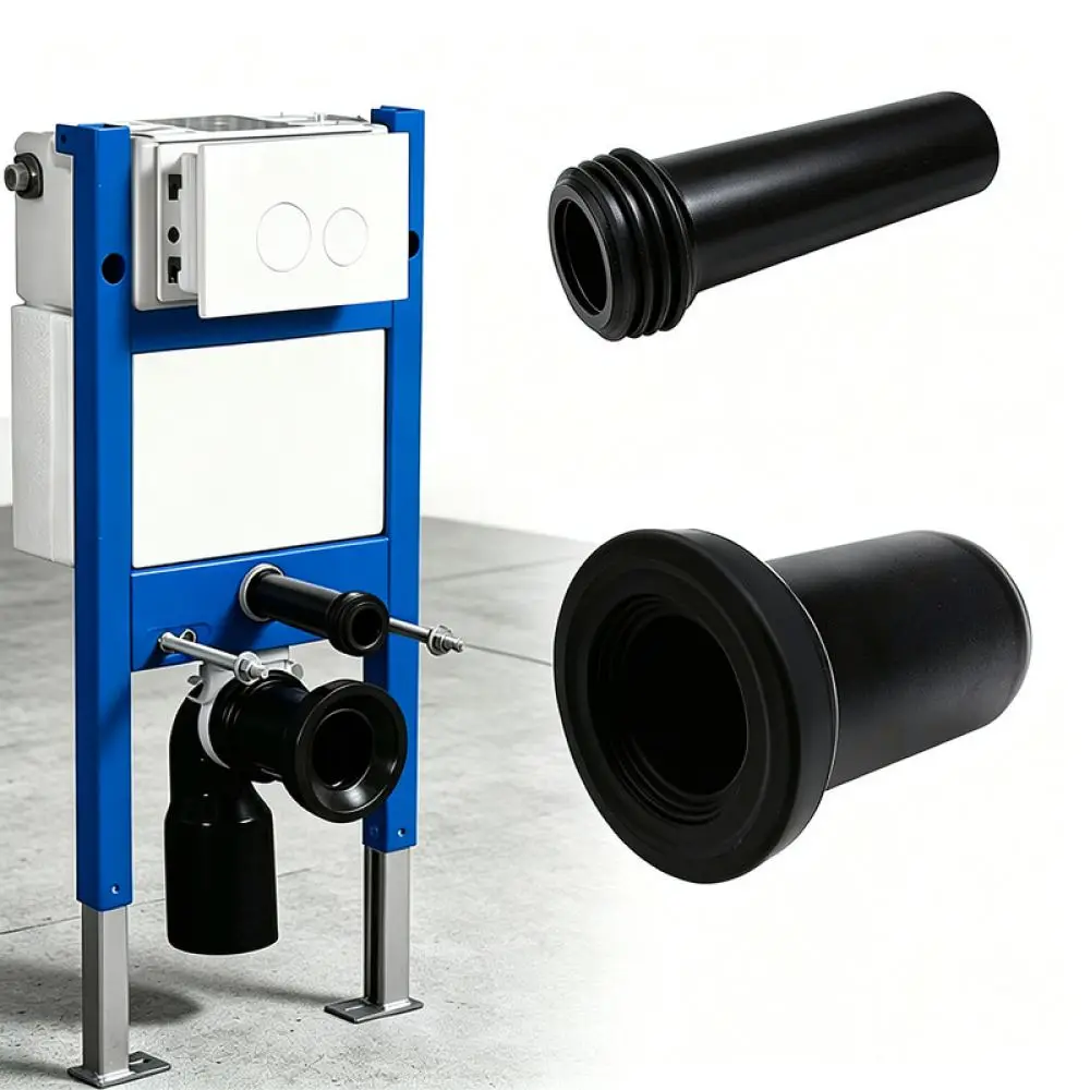 Toilet Waste Extension Connector For Deewell Hidden Cistern Wall Hung Pan Bathroom Plumbing Replacement Hose