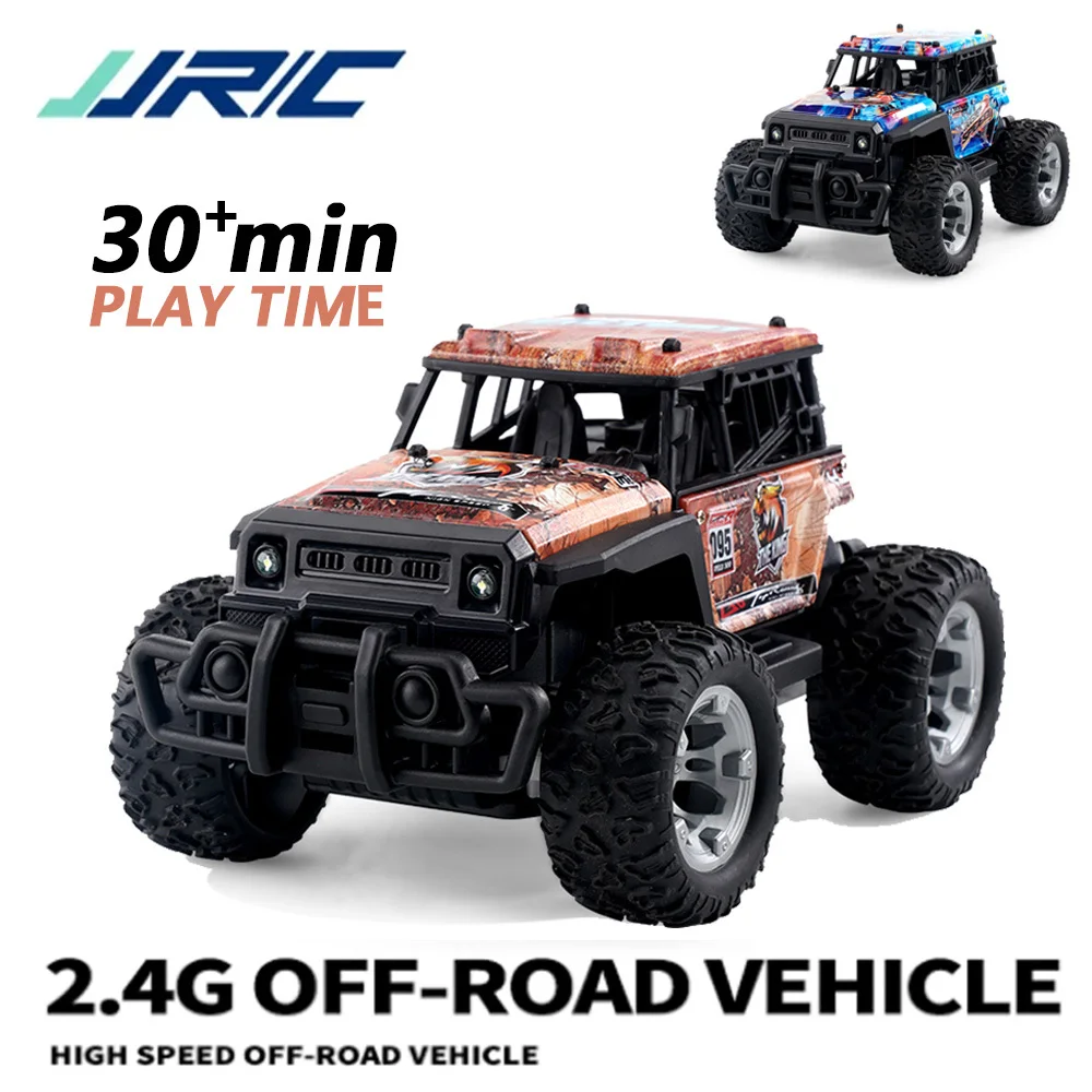 Автомобиль JJRC Q181 для езды по бездорожью, масштаб 1:20, 2,4 ГГц, с двойным мотором, Радиоуправляемый монстр-Трак, вездеход, Радиоуправляемый гоночный автомобиль, игрушки, подарки