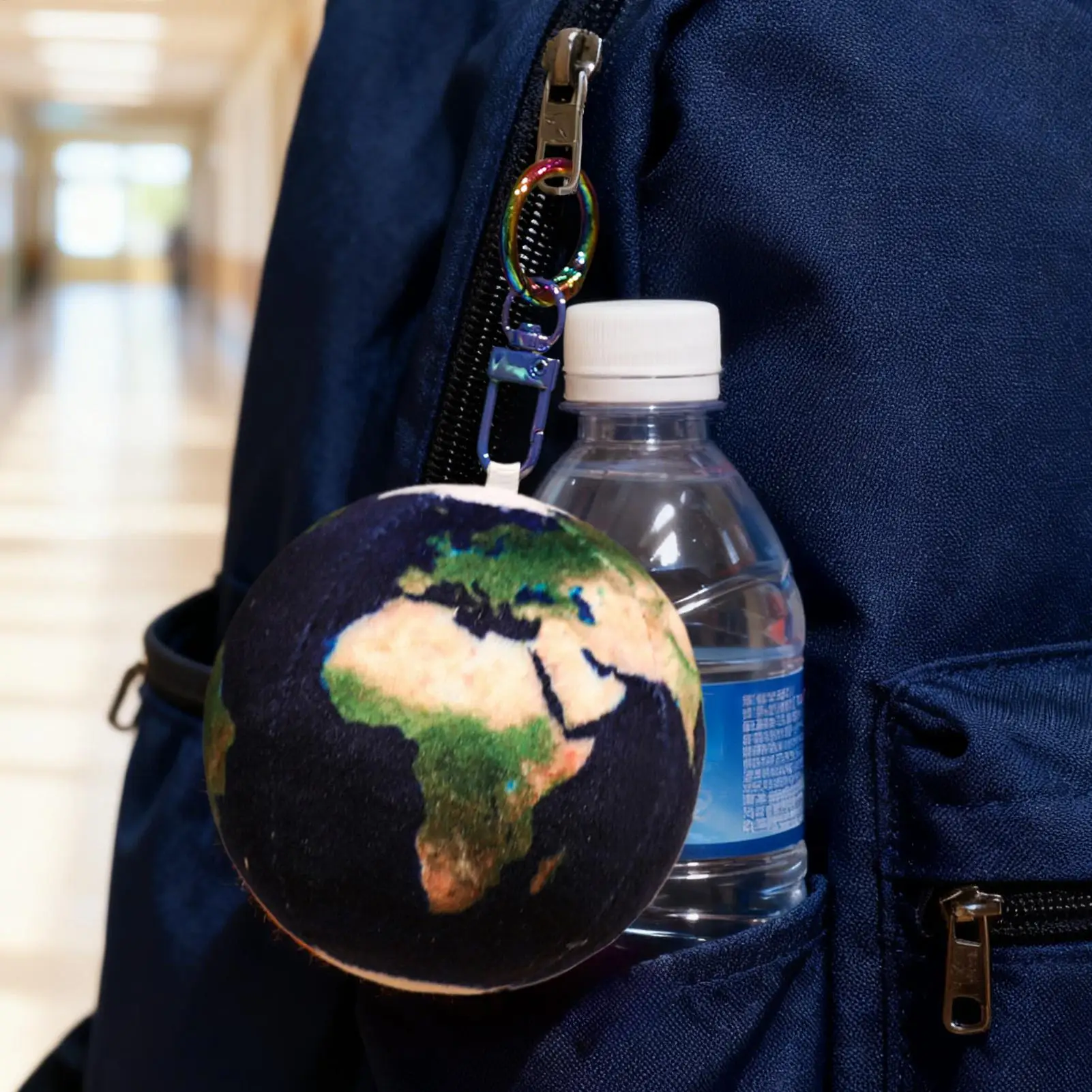 النظام الشمسي حلية 2.95 بوصة محشوة النظام الشمسي قلادة أفخم كوكب الحلي لحقيبة اليد محفظة نسائية للعملات المعدنية محفظة المجوهرات #4