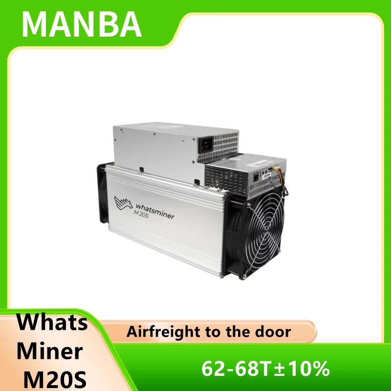 ASIC MINER WhatsMiner M20S 68T±10%  Better Than Antminer S9 S17 T17e M3 M21S Innosilicon T2T T3 A1066