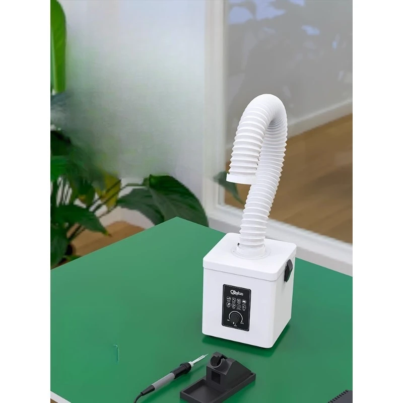 

Solder smoke purifier Soldering iron Filtration Collection of deodorant dust Small desktop indoor extraction Industrial exhaust