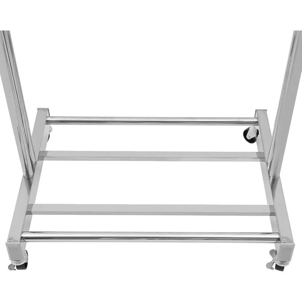 Carrello portaoggetti portatile per prodotti per la pulizia per scope e panni