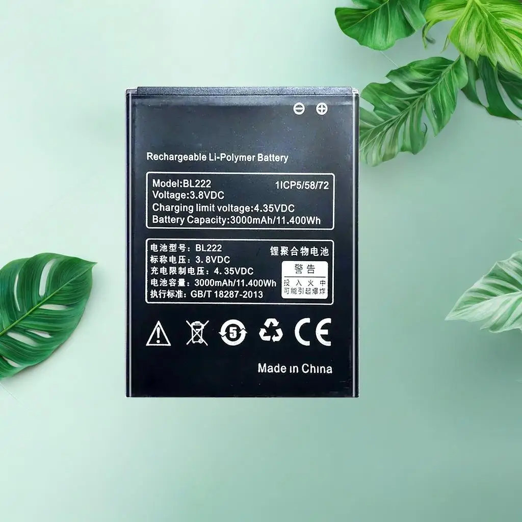 

Battery BL222 3000Mah For Lenovo S668T S660 Trustworthy Premium