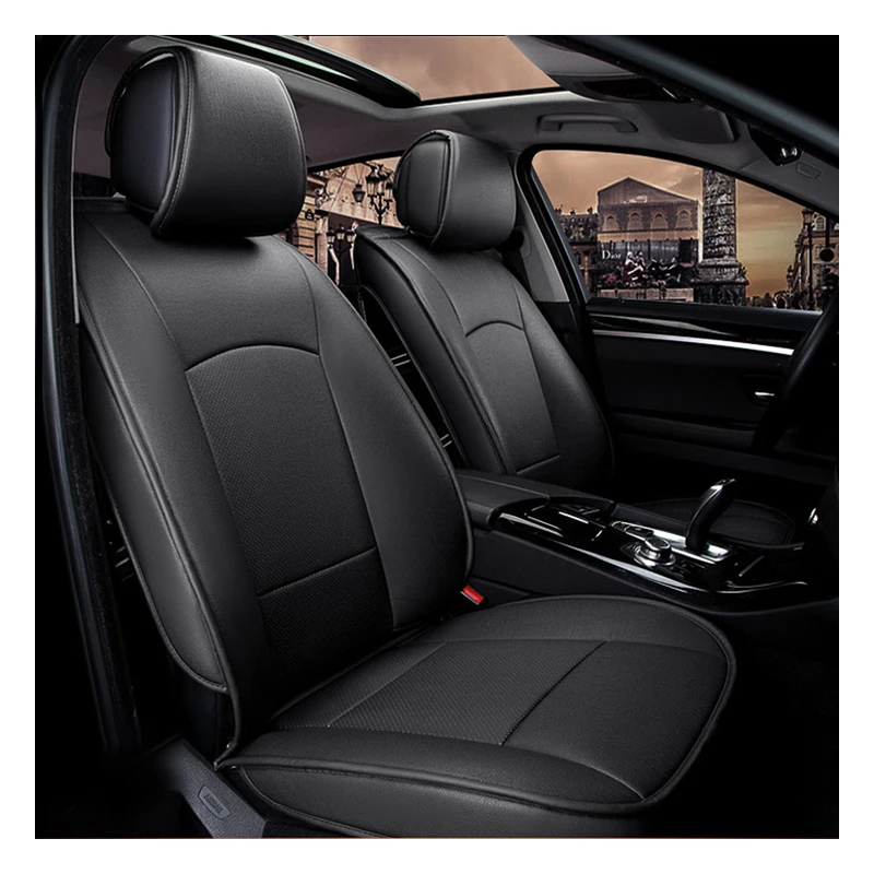 

Waterproof Leather Pickup Truck Seat Covers Full Set Sports Design Style Accessories Seat Kits For Ford Ranger 2019 To 2024