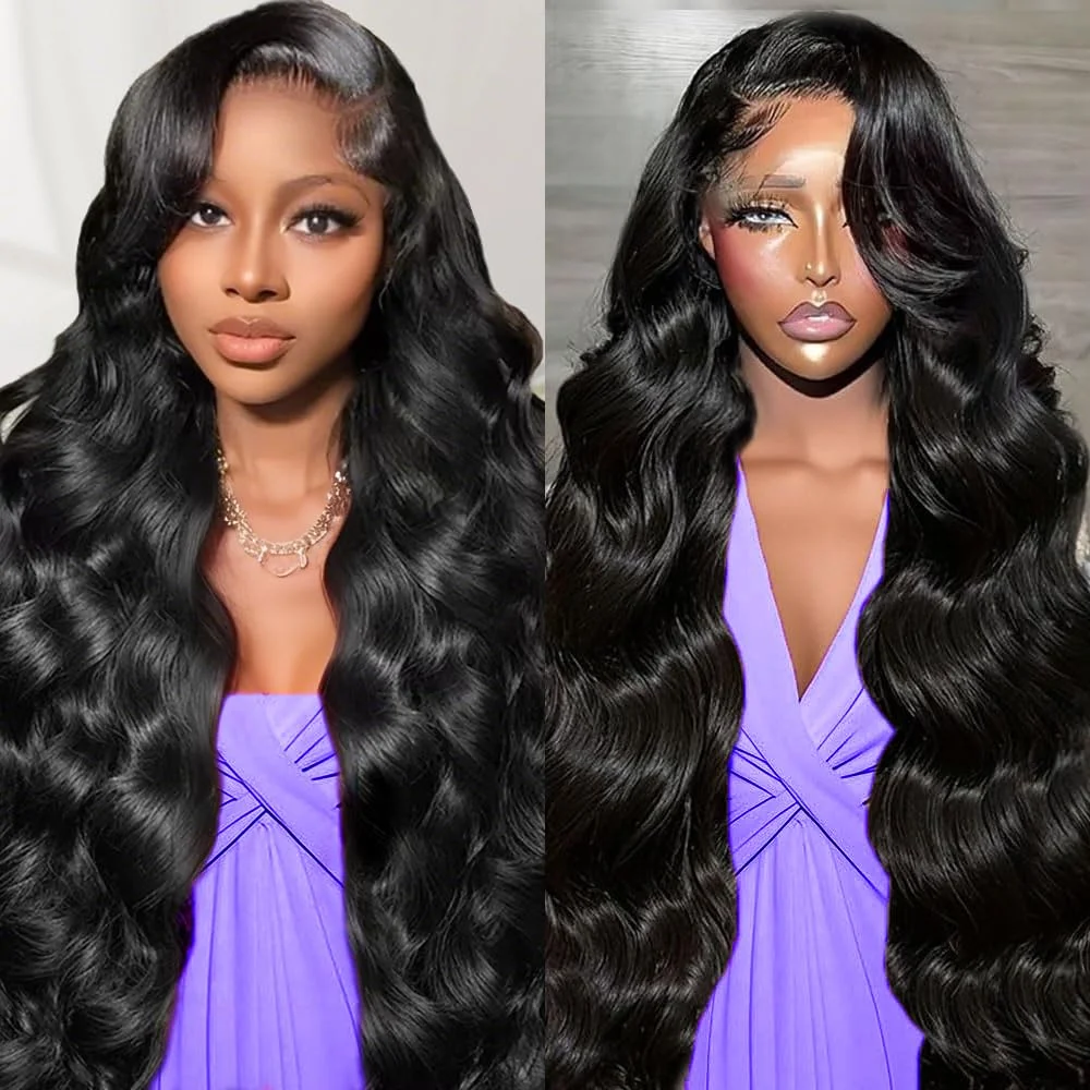 

30 46-дюймовые объемные волны 13x4 13x6 Парики из натуральных волос на кружеве 360 Remy Прозрачный HD Парик фронта шнурка 5x5 Парики с застежкой для женщин