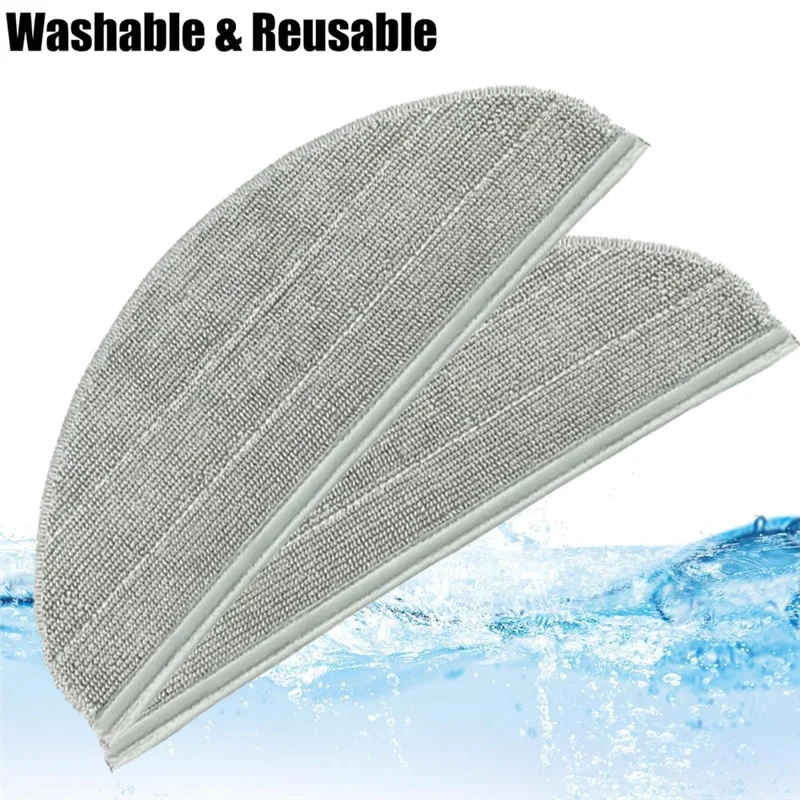 

YCOC-4PCS Mop Cloth Pads Forforredroad G10 Forviomi Alpha 3 VXVC25/MJSTP Mop Cloth Replacement Parts
