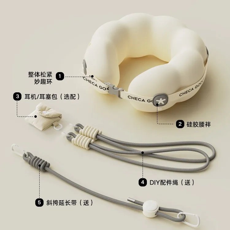 U-shaped pillow travel portable neck  plane sleeping neck  u-shaped  diagonal span business trip