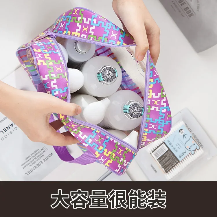 Cosmetic Bag Portable Large Capacity Waterproof Travel Wash Bag Transparent Multi-function Storage Pouch Cosmetic Organizer