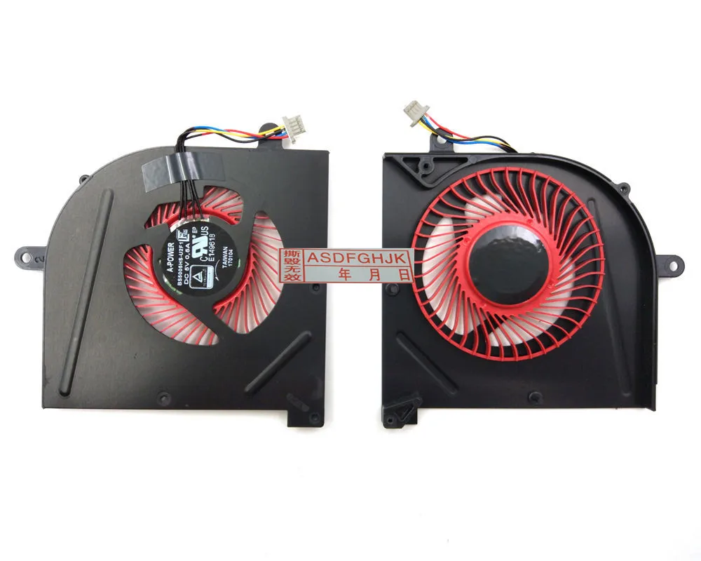 

FOR MSI GS63VR GS73VR Stealth Pro Laptop CPU Cooling Fan BS5005HS-U2F1 100% Works Perfectly