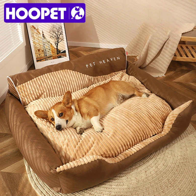 

HOOPET Dog Bed Padded Cushion for Small Big Dogs Sleeping Beds and Houses for Cats Super Soft Durable Mattress Removable Pet Mat