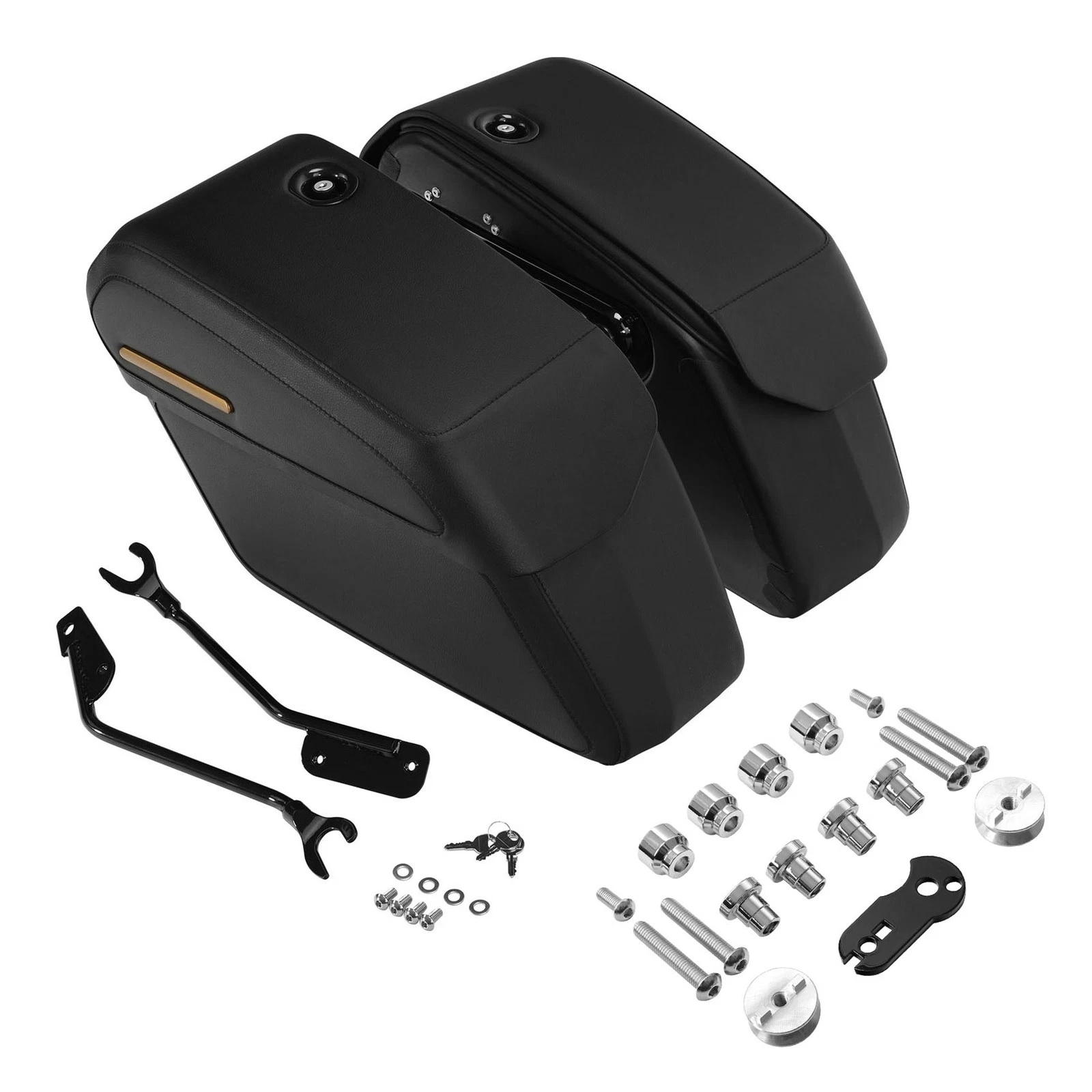 

Комплект для крепления съемных мотоциклетных кофров для Harley Fat Boy Breakout FLFB FLFBS FXBR FXBRS 2018-2025, боковые сумки-кофры