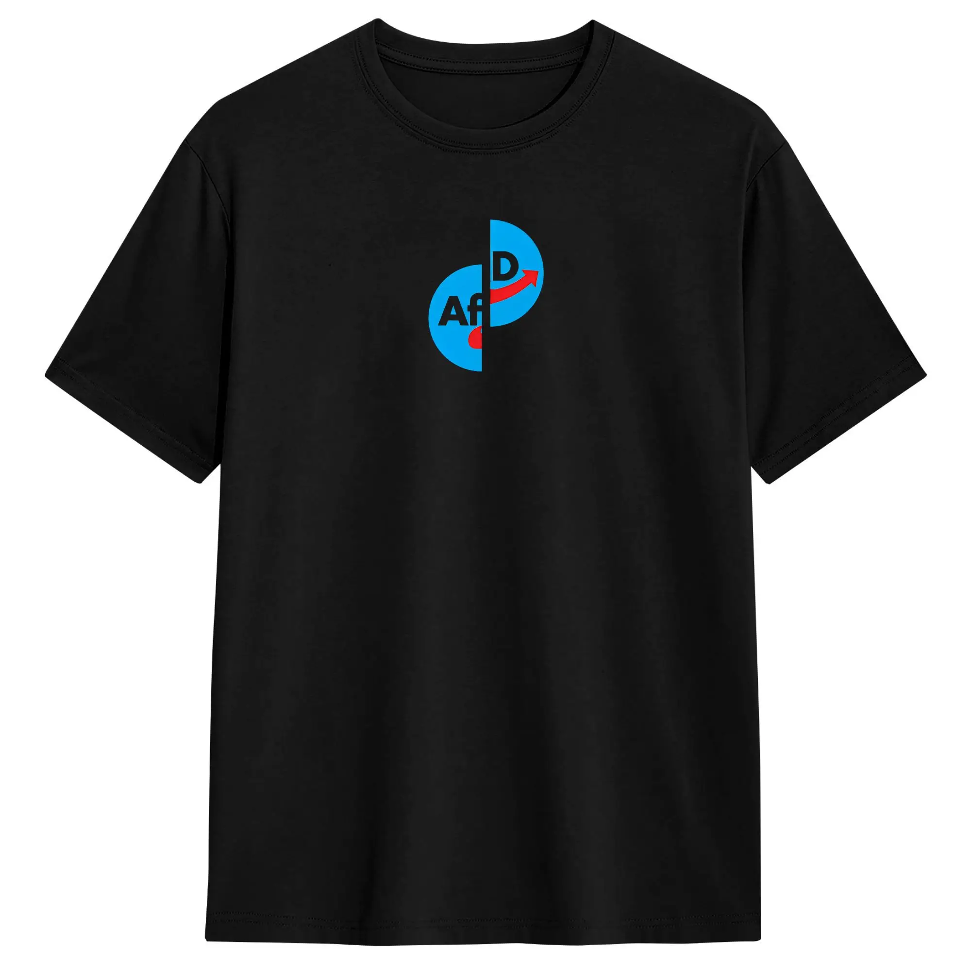 Alternative Afd Germany T Shirt Men AFD German Logo Awesome T Shirts Summer Round Neck Tee Shirt Dropshipping Big Size Tops