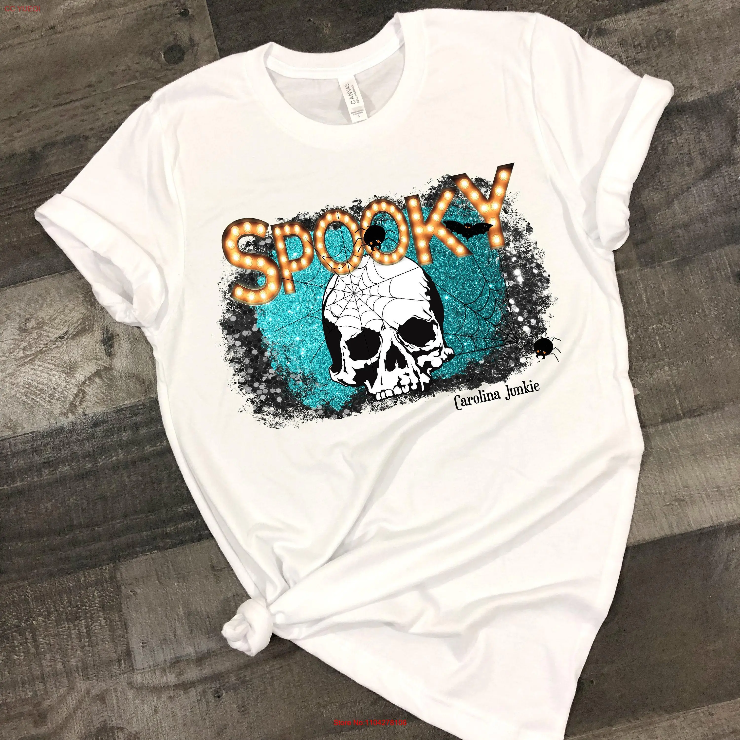 

Жуткая футболка на Хэллоуин, футболки с черепом, длинные или короткие рукава