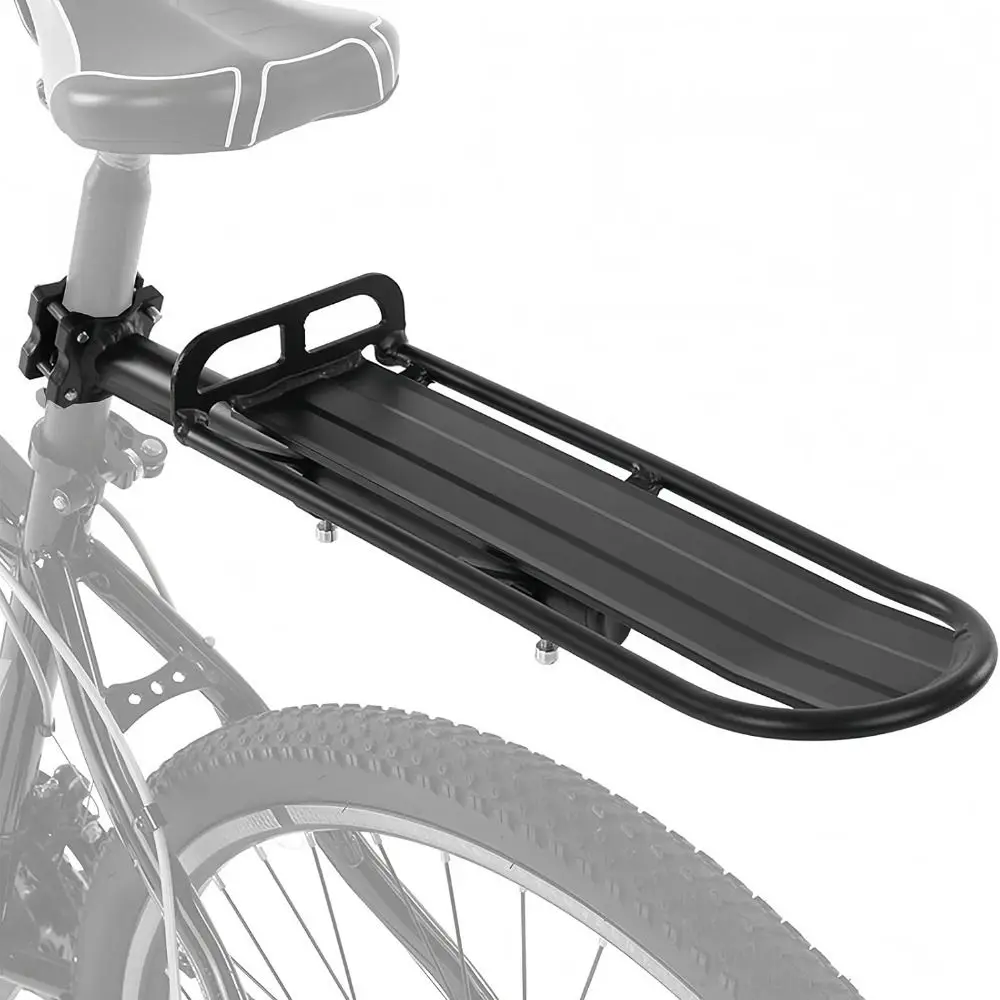 

Aluminum Alloy Bike Rear Rack Quick Release Universal Bike Cargo Rack Adjustable Rear Seat Post Rack Bike Accessories