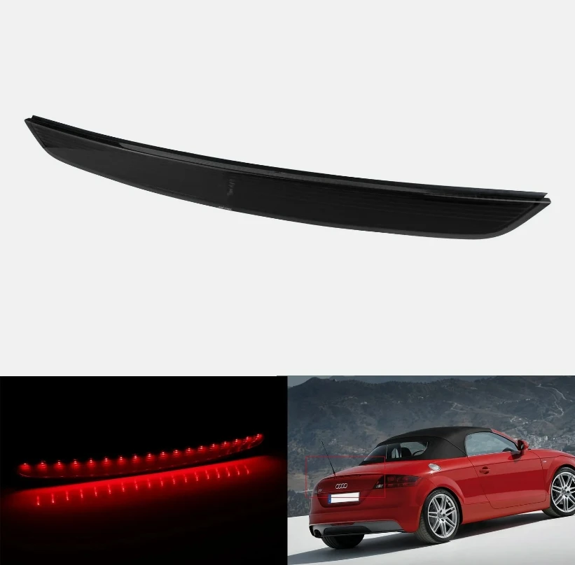 

LED Third Stop Brake Light Lamp For Audi TT 8J MK2 06-14 3rd High Level Rear Tail Light Lamp Car Acesssories