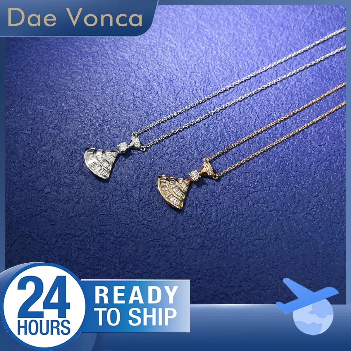 

Ожерелье Kaystone в форме натурального бриллианта 0,25 карата, белое/желтое золото 18 карат, женское ожерелье с натуральным бриллиантом в форме платья