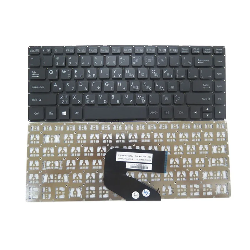 Laptop No Backlit Keyboard For Getac V138418CS1 V00 GK-RO 531087680970 V138418DS1 531087680969 Greece GK Black No Frame New