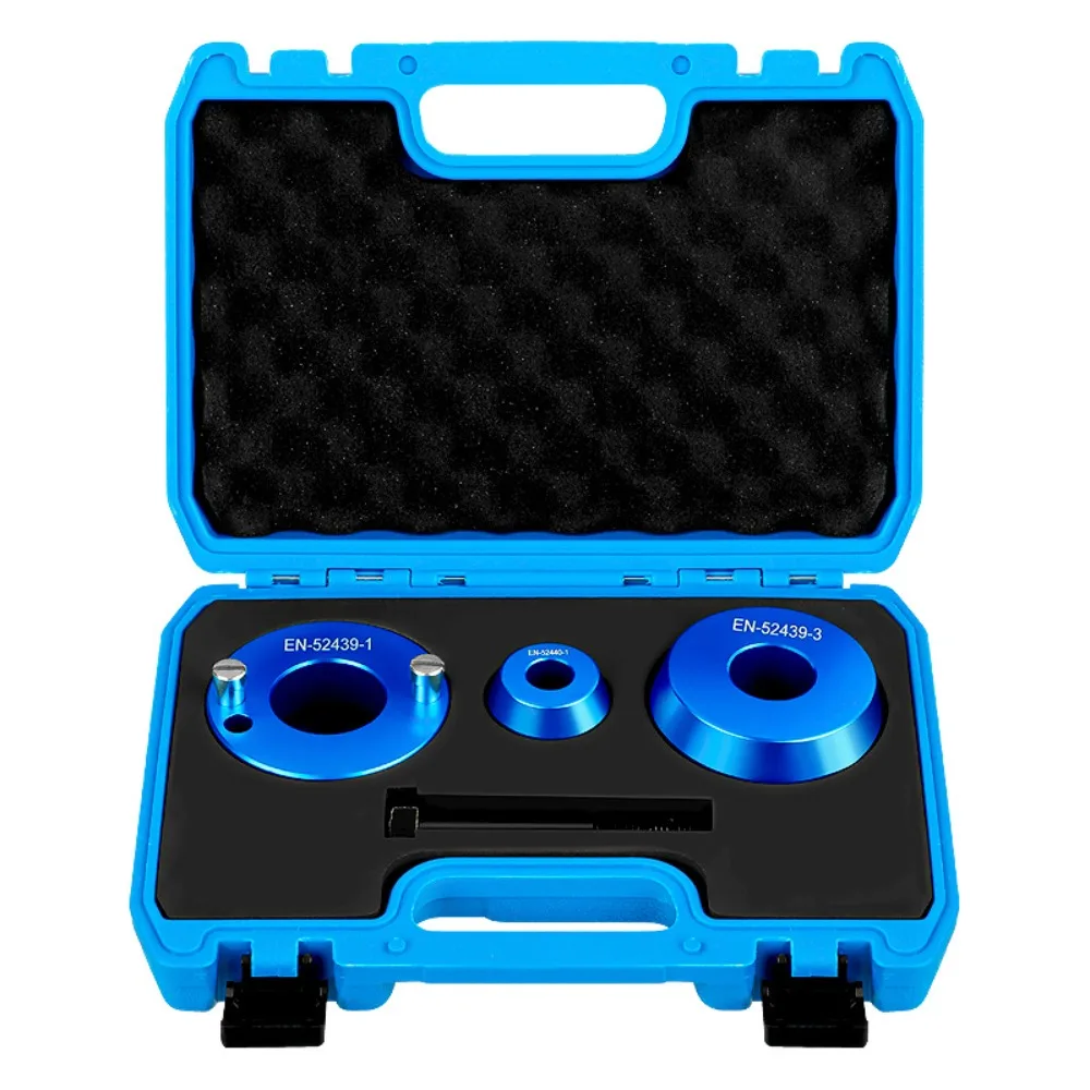 Crankshaft Front Rear Oil Seal Kit with Installer Tool Set for Engine Service - Front Seal Rear Main Seal with Storage Case