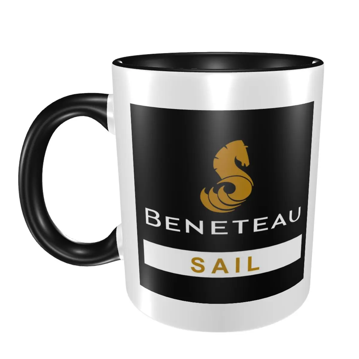 

Beneteau Boats Mug Funny Ceramic Coffee Cups Tea Mugs Milk Cup Drinkware Gift for Woman Man