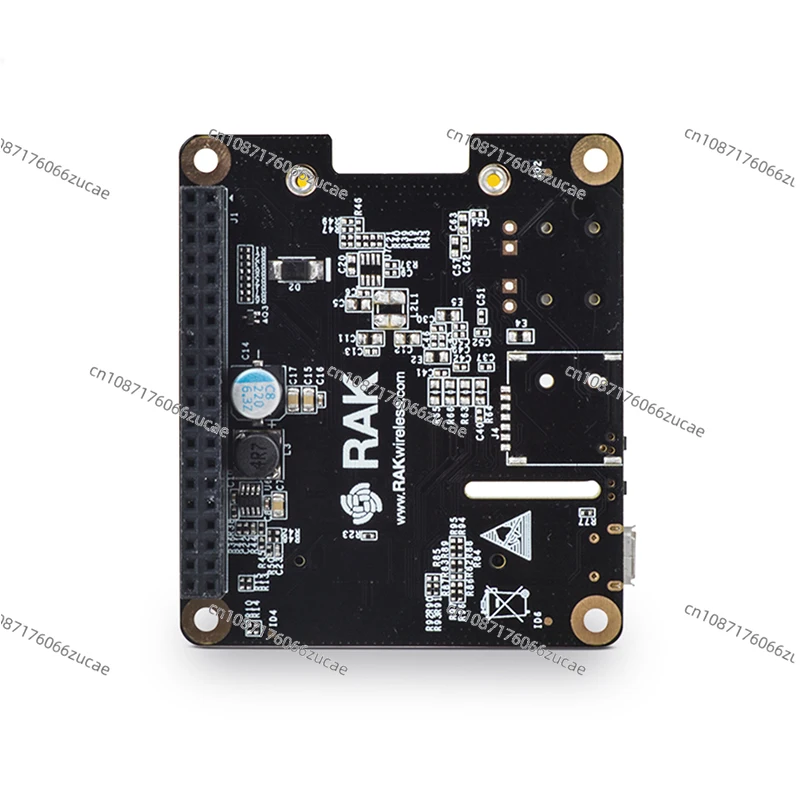 RAK2287 Pi HAT LoRa Gateway Adapter Board with MINI PCIe Slot RAK2287 LPWAN Concentrator Module for Raspberry Pi 3B+/4