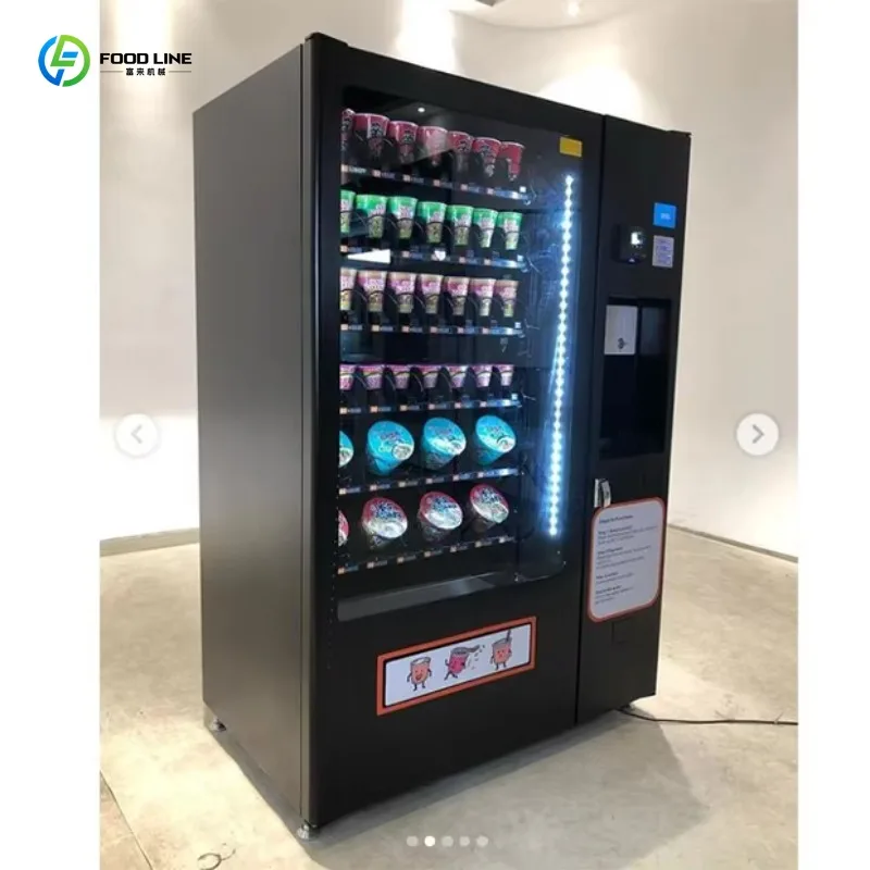 

Customized Outdoor Self-service Automatic Vending Machines Sale Noodle Vending Machines for Snacks