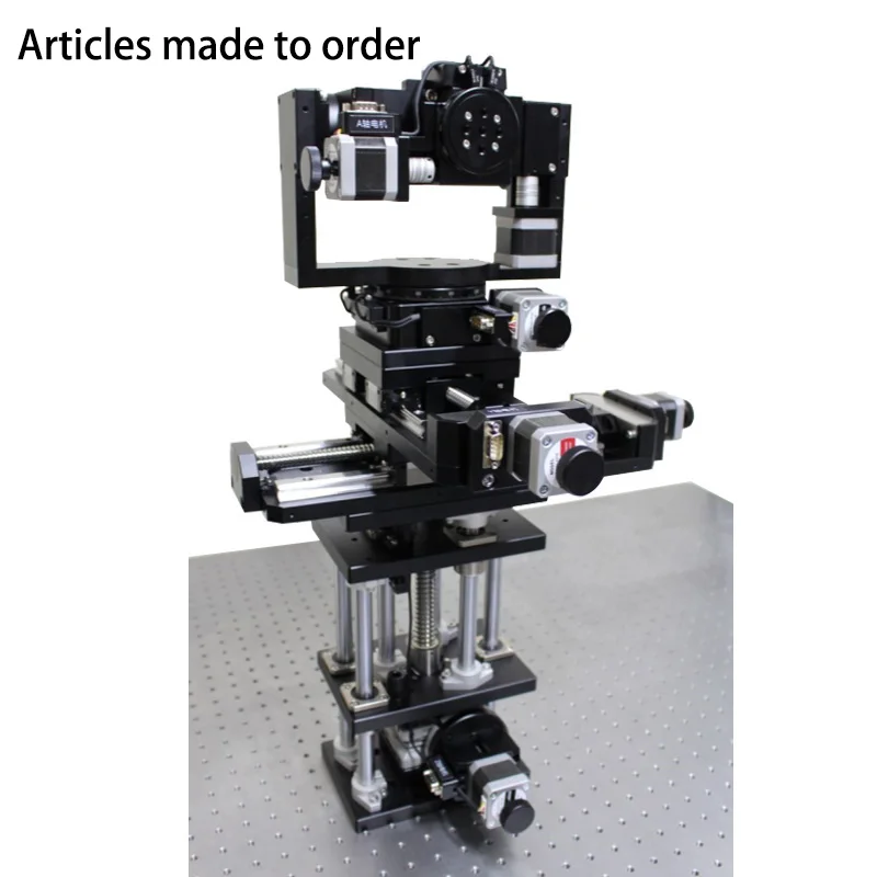 PT-GD403Motorized Lab Jack, Elektrische Lifting Platform, Lift, Optische Sliding Lift, 100mm Reizen linear slide as