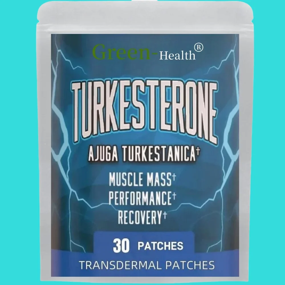 30 แพทช์ Turkesterone Transdermal Patches Ajuga Turkestanica ปรับปรุงมวลกล้ามเนื้อไร้สาระ, ประสิทธิภาพการออกกําลังกาย