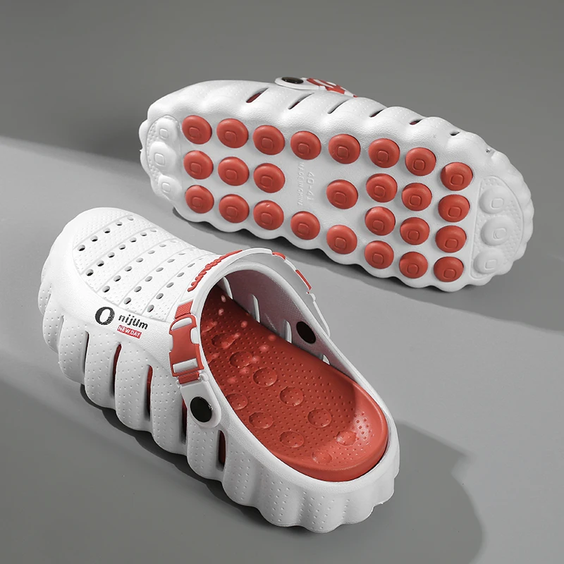Nuevas zapatillas EVA para hombre, sandalias suaves antideslizantes para baño y interior, sandalias de lujo para mujer, sandalias de verano de marca original, diseño informal, alta calidad