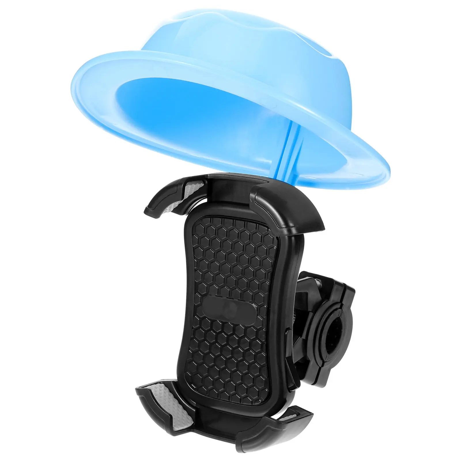 

Держатель для телефона на руль велосипеда со съемной крышкой для защиты от дождя и солнца, кронштейн для навигации, износостойкий, для мотоциклов