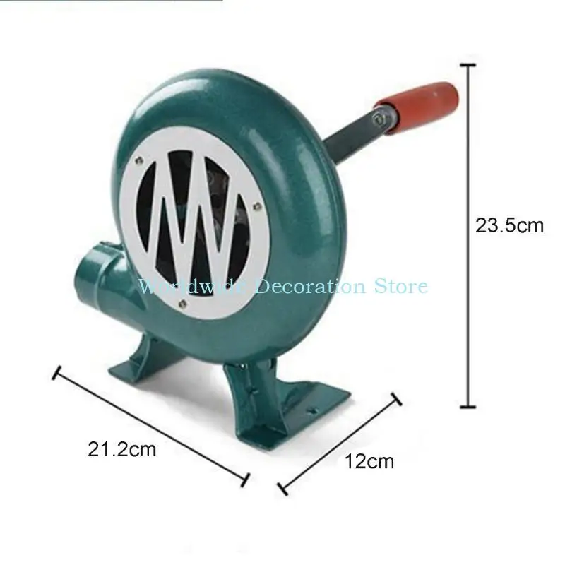 Q39B 200 واط المحمولة منفاخ مروحة اليد موقد كرنك اليد أداة تستخدم في الهواء الطلق منفاخ الهواء الحديد والعتاد دليل شواء مشعل نار