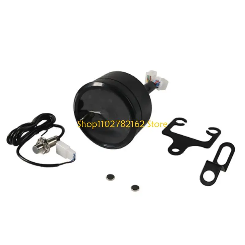 547B Universal Motorcycle Speedometer Double Color LED Light Odometer Speed Meter Gauge Speedometer Universal