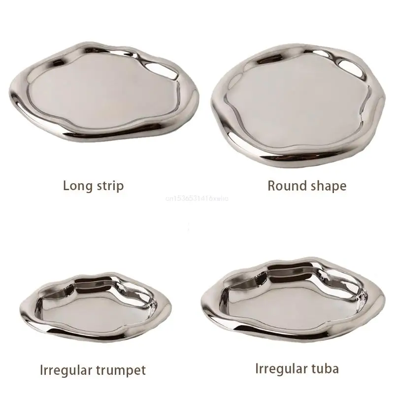 

Dropship Storage Tray with Polished and Round Bottom for Touch Comfortable Does Not Hurt Desktop Can Help to Tidy Room and Save