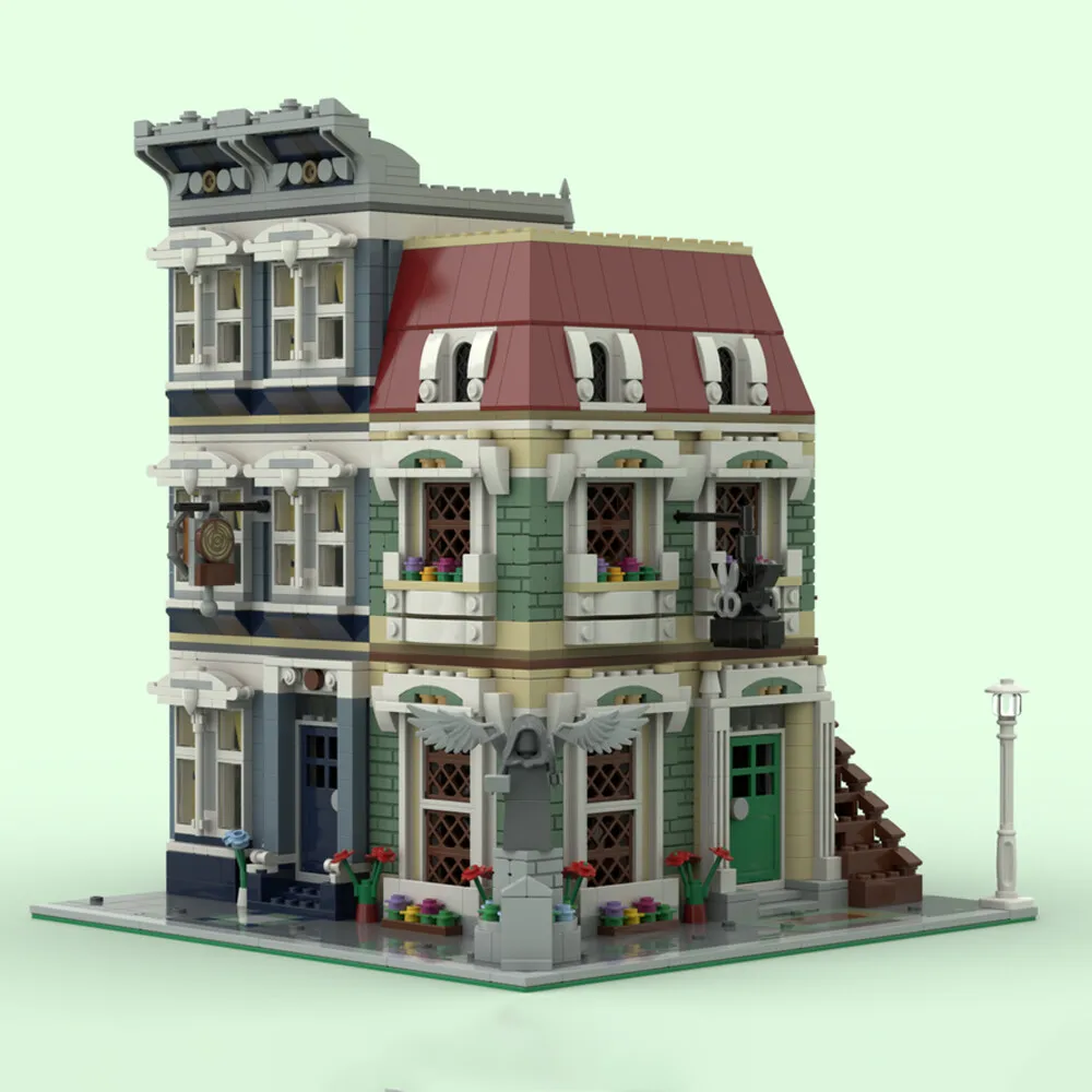 

MOC-77084 Seamstress' Shop, Carpenter's Workshop and Furniture Store 2525 Parts