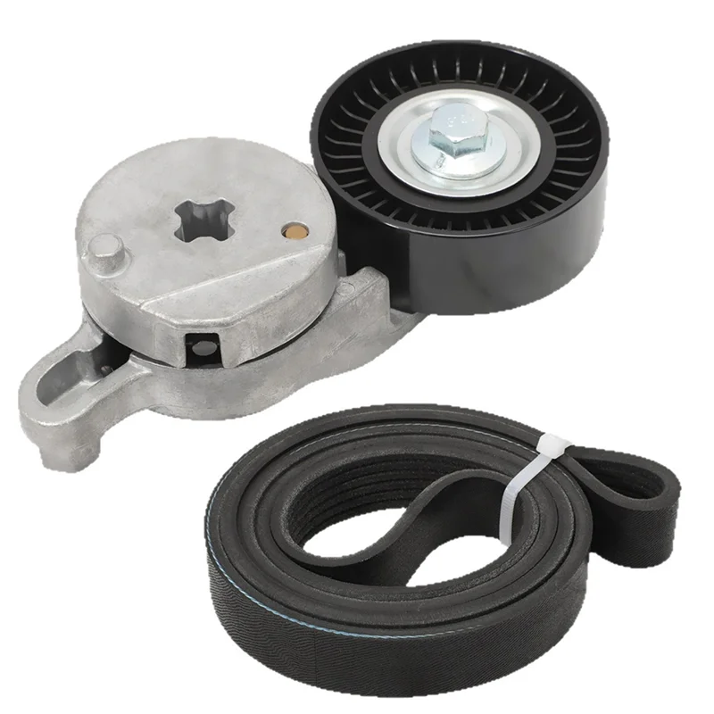 

НОВЫЙ комплект натяжителя приводного ремня в сборе 1662036010, подходит для Toyota Camry 2012, сквозной 2017, RAV4 2009-2018 гг.