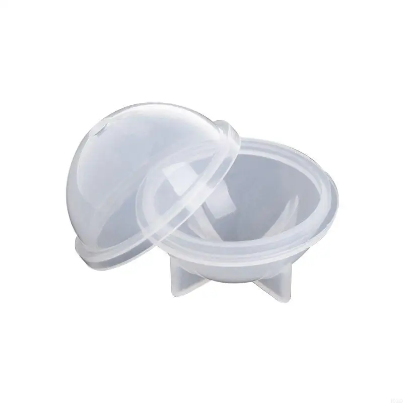 HX6D Sphere Resin Molds Round Silicone Molds Stereo Spherical Mold for DIY Making