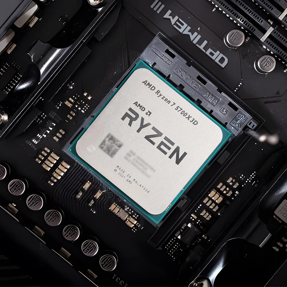 Imagem -04 - Processador para Jogos Amd-ryzen 5700x3d Núcleos 16 Thread 41 Ghz 7nm Soquete de Jogo de 100mb Am4 Novíssimo 2024