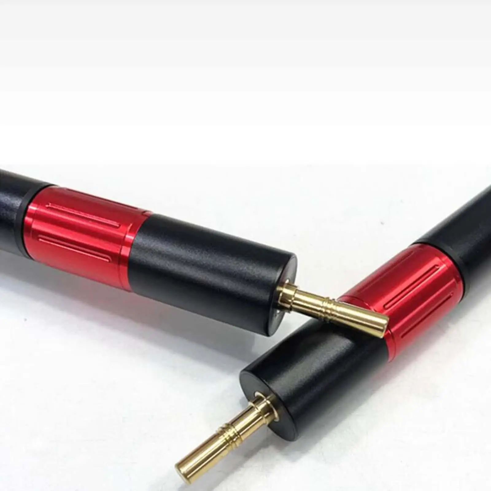 

2Pcs Billiards Cue Extension Cue End Lengthener Cue Rod Extension Snooker Pool Cue Extension for Game Entertainment Training