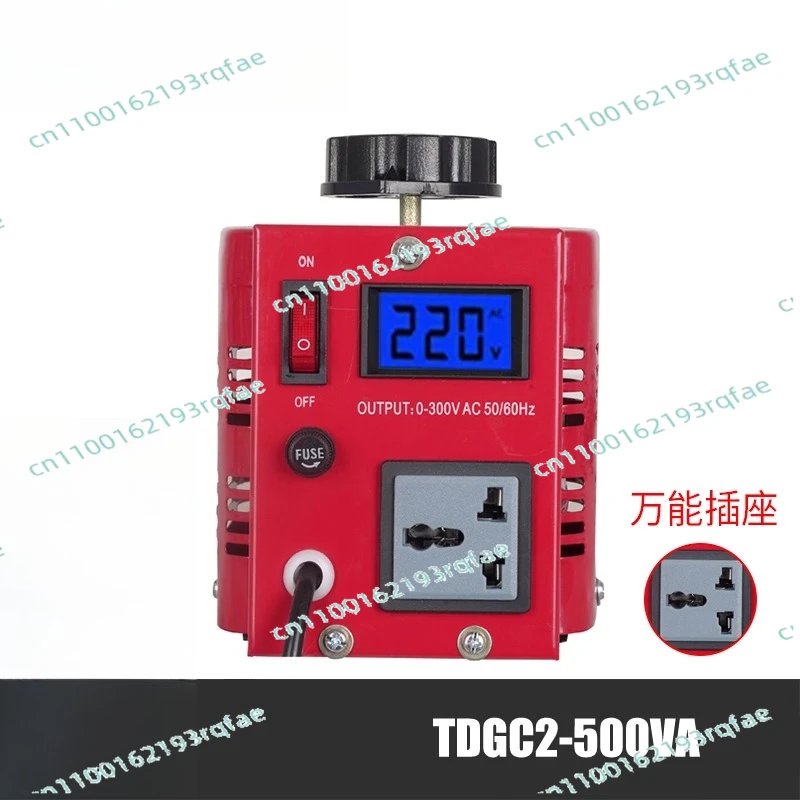 

BB0.5 KW 220V Variac Variable 500W Transformer Voltage RegulSingle-phase Adjustable 0-300V AC Regulating Power Supply 50/60hz