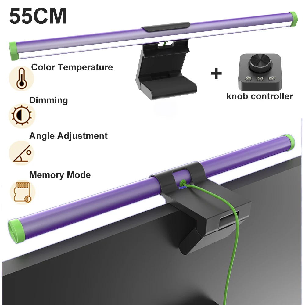55cm USB Monitor Light Bar with Remote