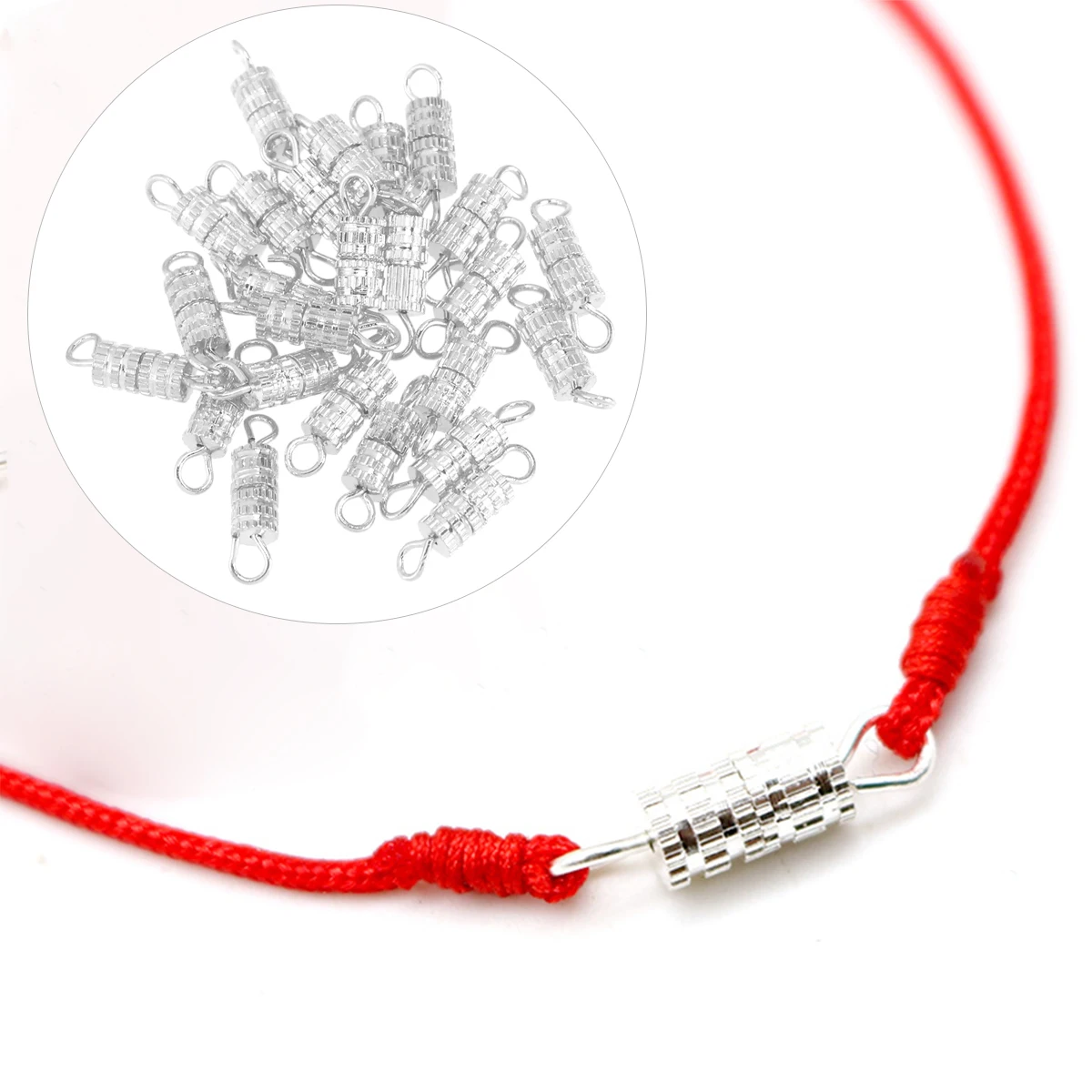 

20pcs Gold Plated Turnbuckles Copper Screw Clasps Durable Barrel Lock Jewelry Necklace Bracelet Craft Split Ring Ends