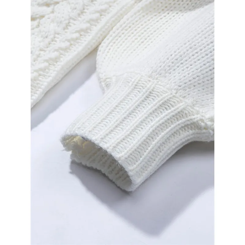 Plus Size 1XL-5XL Fashion Women Knit Cardigan Long Sleeve Tie-Up Solid Fall Casual Jacket Sweater For Daily Street Sweater