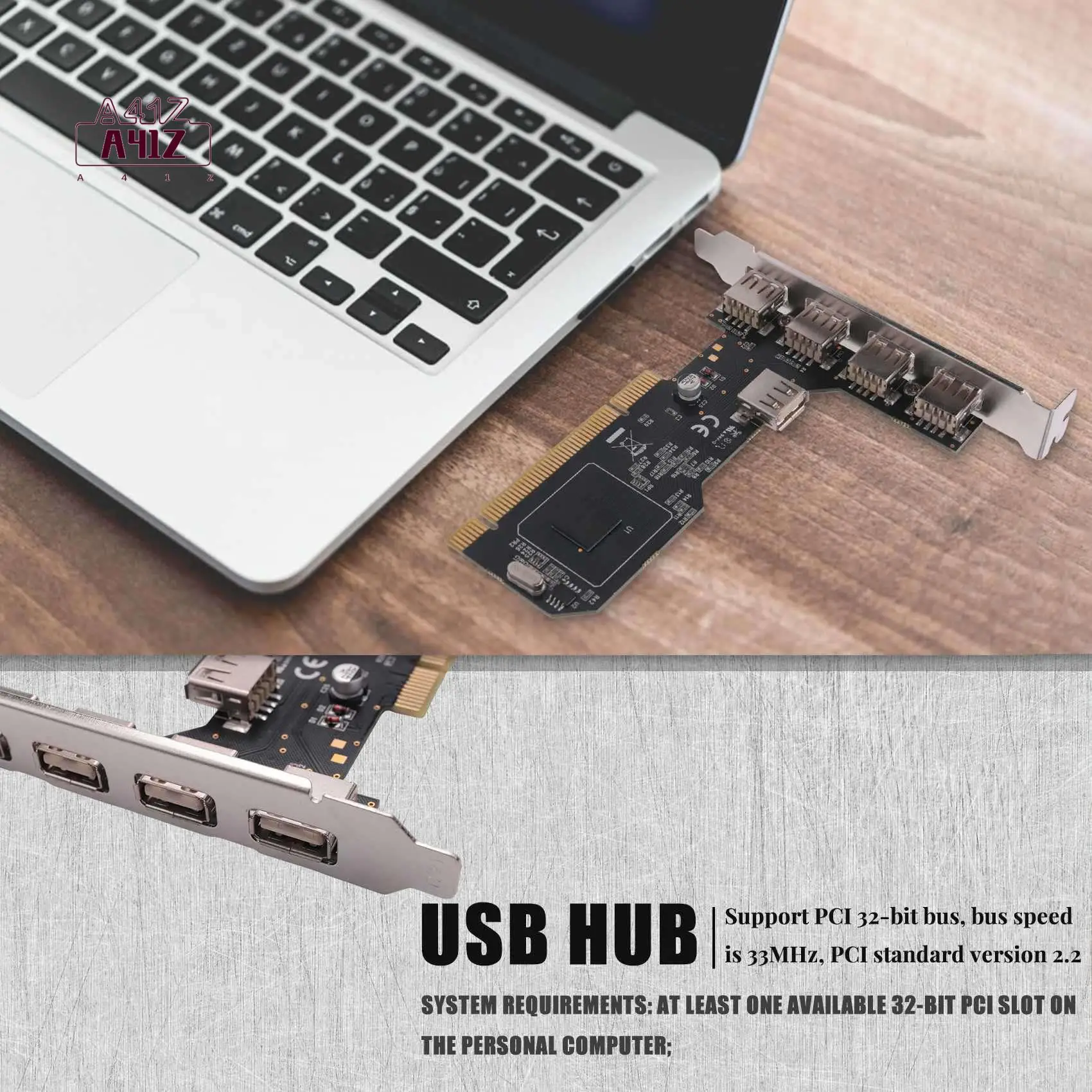 A41Z-PCI To USB2.0 …