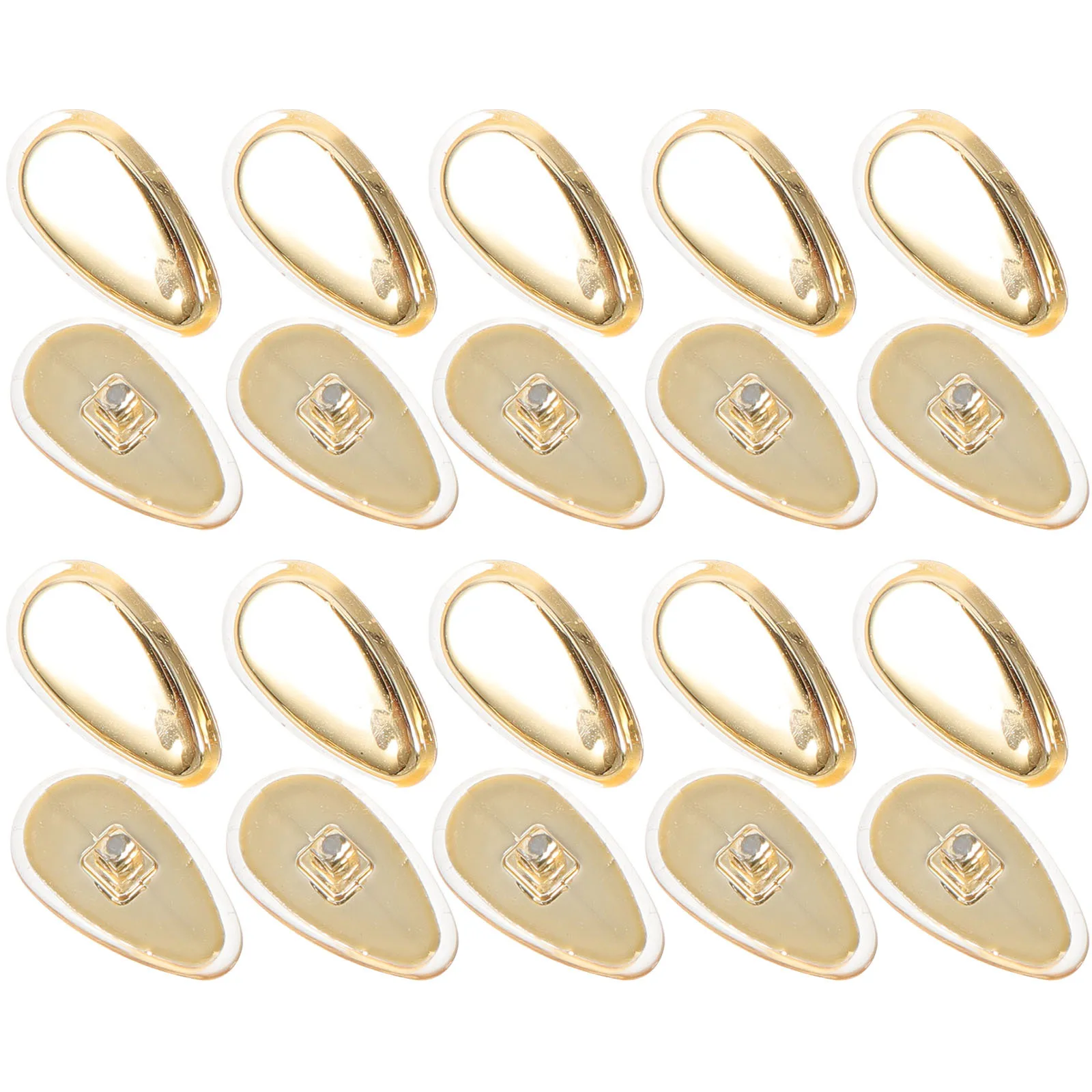 20Pcs 안경 코 패드 교체 내구성이 뛰어난 편안한 미끄럼 방지 코 쿠션 안경 액세서리 안경 미끄럼 방지 패드